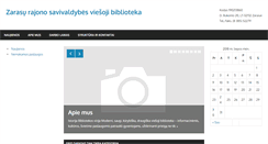 Desktop Screenshot of libis.zarasubiblioteka.lt