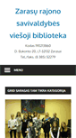 Mobile Screenshot of libis.zarasubiblioteka.lt
